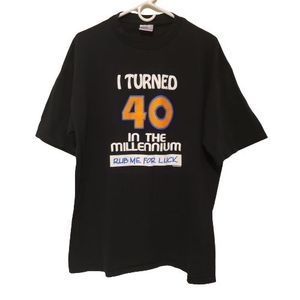 Men's Black All Sport Events Funny T-shirt Size XL